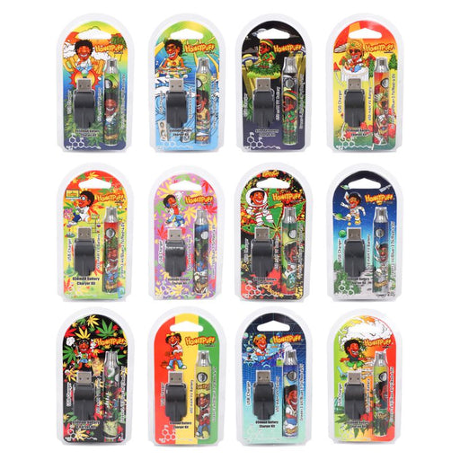 HoneyPuff | Power Toon Fast-Charge 510 Battery Display of 12 – Variable Voltage [P1336] 510 Battery Canadian Distributor