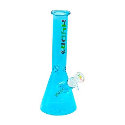 HYDRO | 10" Colored Glass Beaker Bong (MST229) Glass Bong The MST Blue