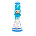 10" Cute Character Glass Beaker Bong (MST193) Glass Bong The MST Blue