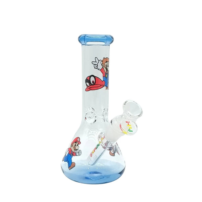 8" Mini Beaker Glass Bong (MST227) Glass Bong The MST