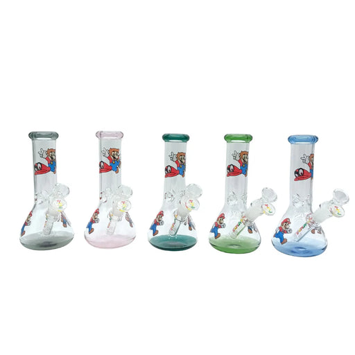 8" Mini Beaker Glass Bong (MST227) Glass Bong The MST