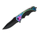 MSK046 - Rainbow & Black Folding Knife Folding Knife The MST Default Title