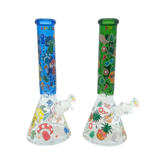 HYDRO | 14" Graphic Beaker Glass Bong (MST228) Glass Bong The MST