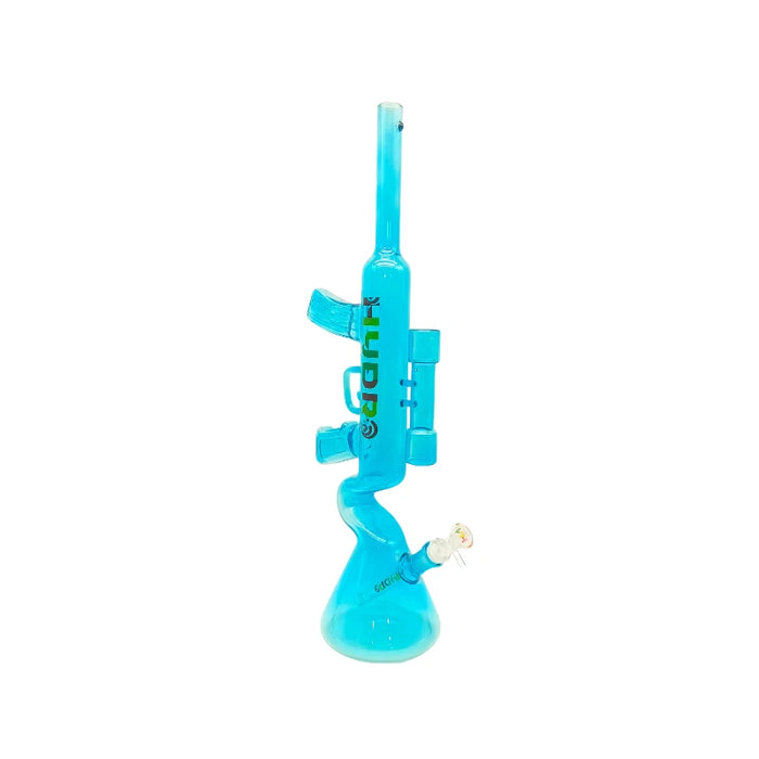 HYDRO | 22" Colored Glass Beaker Bong with Multi-Arm Design (MST218) Glass Bong The MST Blue