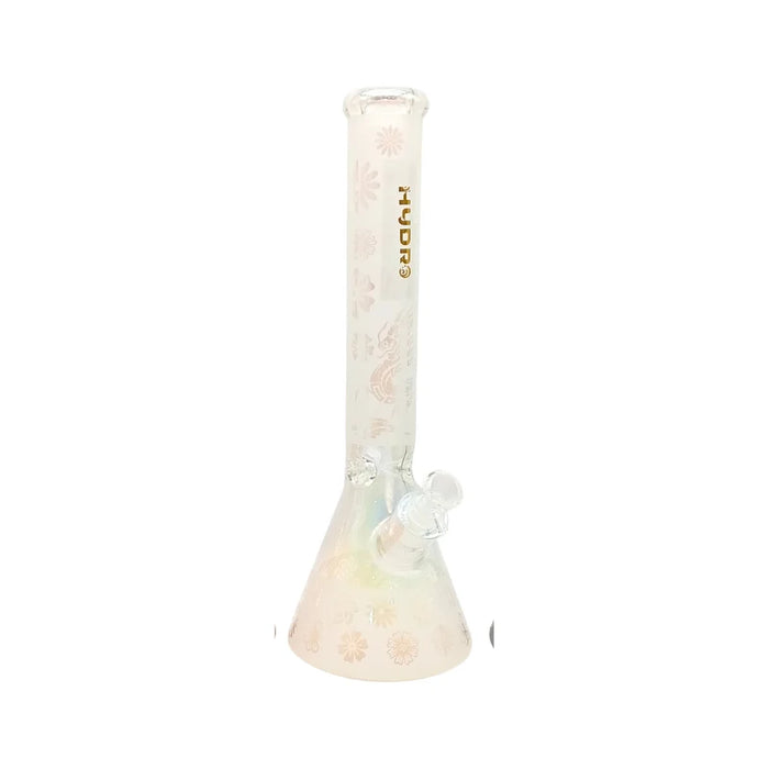 HYDRO | 16" Floral Pattern Glass Bongs (MST285) Glass Bong The MST Color