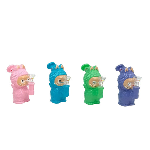 HYDRO | 4.6-Inch Character Style Colored Glass Mini Rig (MST197) Glass Bong The MST