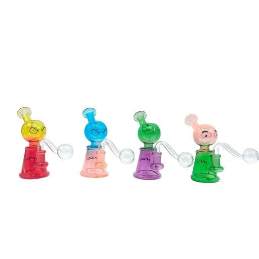 HYDRO | 4.8" Colored Glass Mini Rig (MST205) Glass Rig The MST
