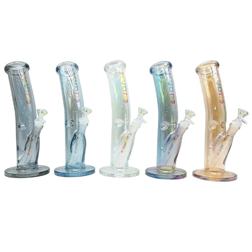 HYDRO | 12" Tilted Tube Electroplated Glass Bong (MST216) Glass Bong The MST