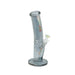 HYDRO | 12" Tilted Tube Electroplated Glass Bong (MST216) Glass Bong The MST Grey