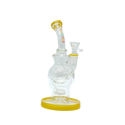 HYDRO | 9.6" Glass Bong (MST272) Glass Bong The MST Yellow