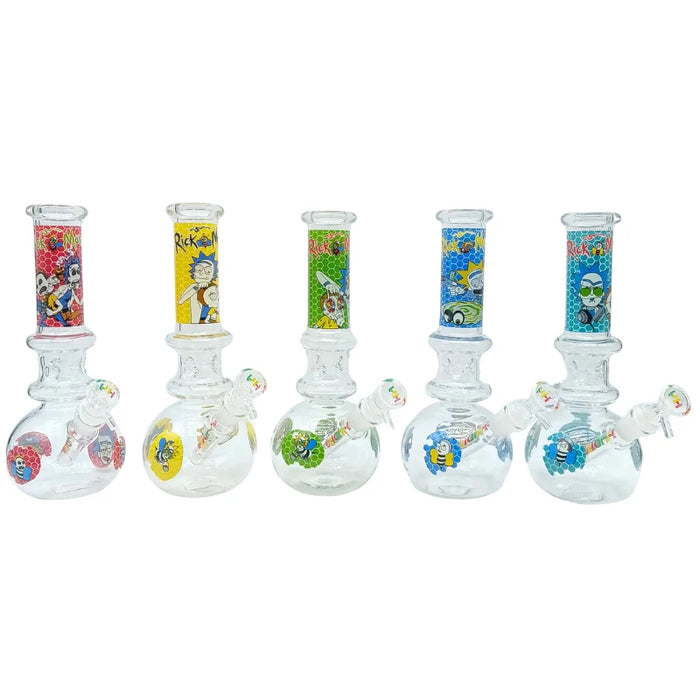 10" Borosilicate Glass Bong with Printed Design (MST202) Glass Bong The MST