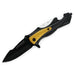 MSK071 - Black & Gold Rescue Folding Knife Folding Knife The MST Default Title