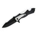 MSK072 - Black & Silver Rescue Folding Knife Folding Knife The MST Default Title