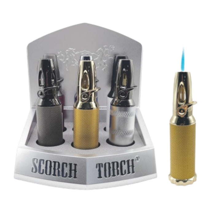 5.25" Tall Single Flame Cylindrical Scorch Torch 61877 - 6/Display Torch The MST Default Title