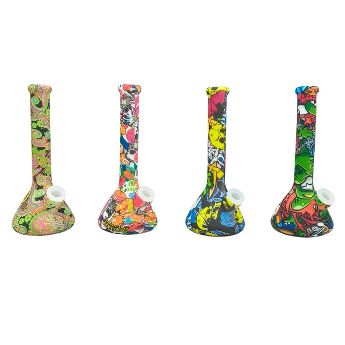 Mini Silicone Beaker Bong-Assorted (MST237) Resin · Silicone · Plastic Bong The MST