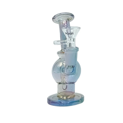 POSH | 4.8" Colorful Electorplate Mini Glass Bongs (PG1176) Glass Bong The MST Blue