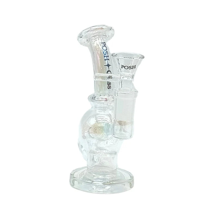 POSH | 4.8" Colorful Electorplate Mini Glass Bongs (PG1176) Glass Bong The MST Color