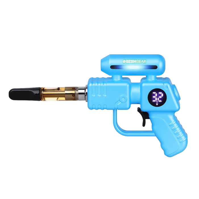 Seshgear | 510 Ray Gun Variable Voltage Vaporizer – 500mAh, 5CT Display 510 Battery ONE