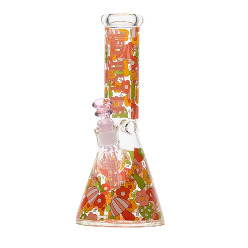12" Vibes Beaker Bong - 5mm Thick Glass Glass Bong Castle Glassworks Default Title