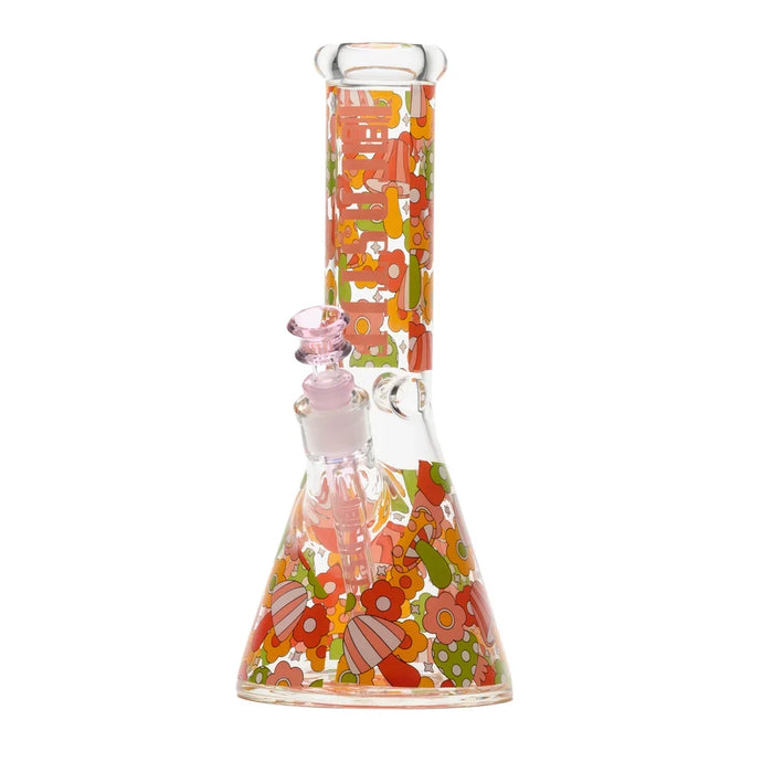 12" Vibes Beaker Bong - 5mm Thick Glass Glass Bong Castle Glassworks Default Title