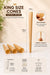 LYF Platinum | Natural Unrefined Pre Roll King Size Cones 110mm, Pack of 30, Vegan, 100% Plant Fiber Material, Chlorine & Chemical Free Pre-rolled Cone (Display Pack) LYF Live Your Freedom Default Title