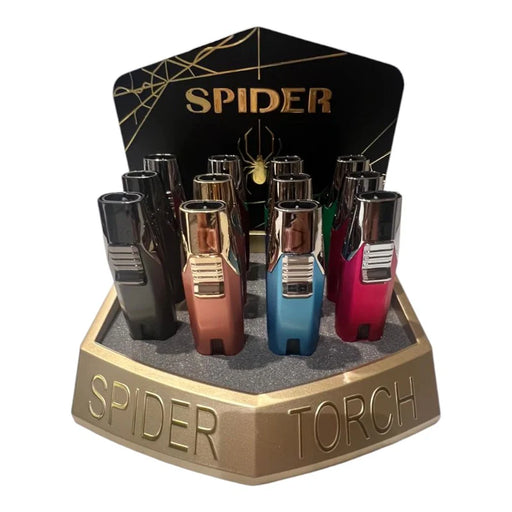 Spider | Refillable Torch Lighter – Color Metallic Edition [SP-661] Torch The MST