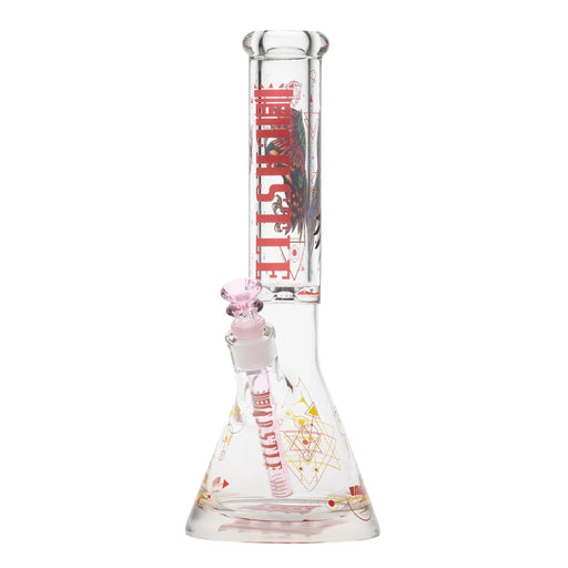 14" Wisdom Beaker Bong - 9mm Thick Glass Glass Bong Castle Glassworks Default Title