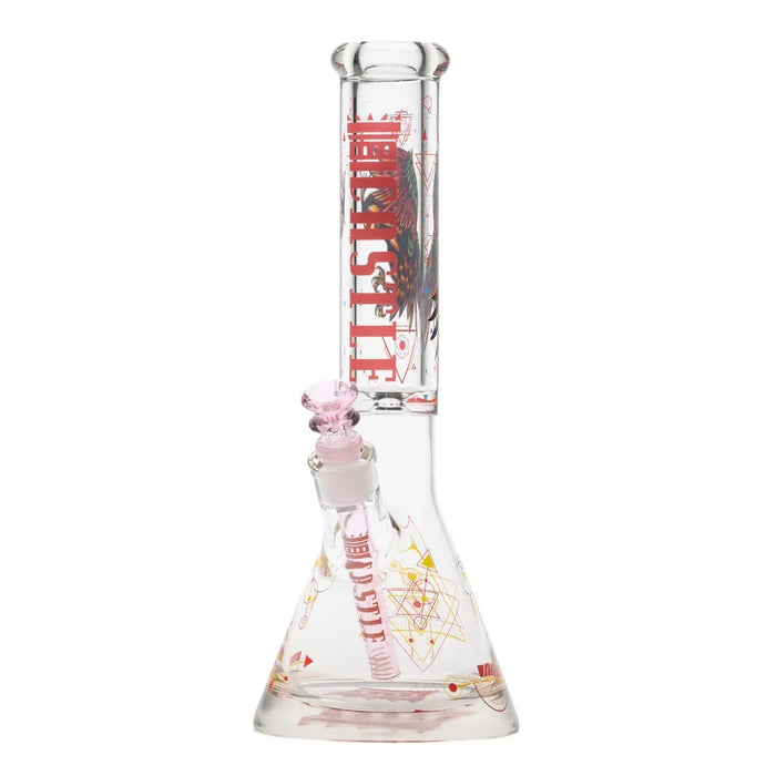 14" Wisdom Beaker Bong - 9mm Thick Glass Glass Bong Castle Glassworks Default Title