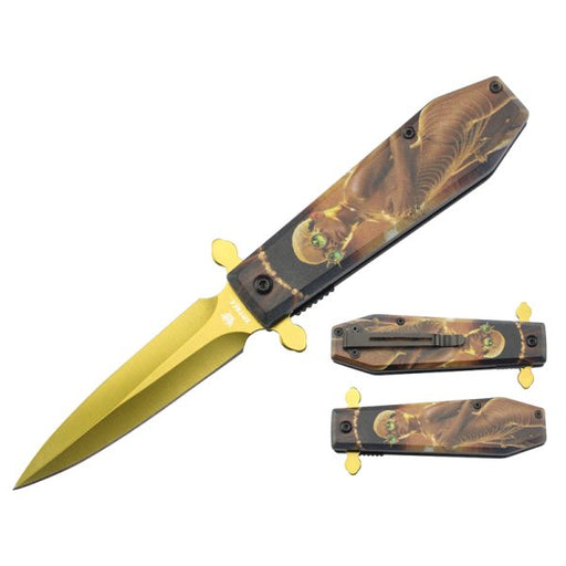 Xtreme | 8″ Folding Pocket Knife – Sharp Blade with Printed Handle & Pocket Clip (XTR-DES-19) Folding Knives Canadian Distributor DES-20