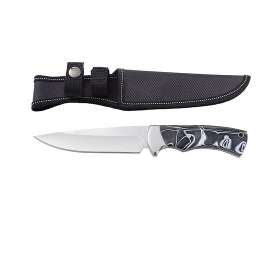 Xtreme | 12″ Hunting Knife – Fixed Blade with Marble-Effect Resin Handle (XTR-HKN062) Fixed Blade Knives Canadian Distributor