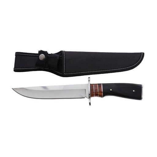 Xtreme | 12″ Hunting Knife – Fixed Clip Point Blade with Wooden Handle (XTR-HKN064) Fixed Blade Knives Canadian Distributor