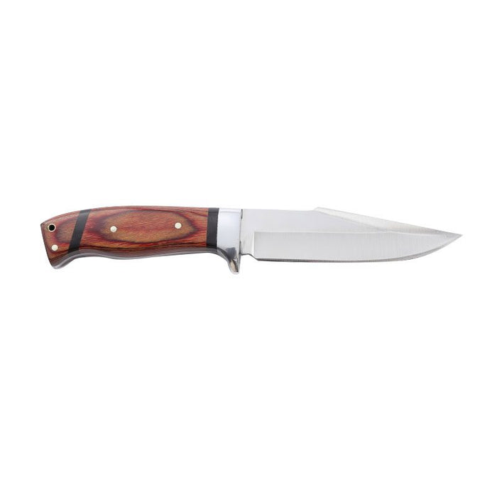 Xtreme | 11.14″ Hunting Knife – Fixed Drop Point Blade with Wood Handle & Sheath (XTR-HKN075) Fixed Blade Knives Canadian Distributor