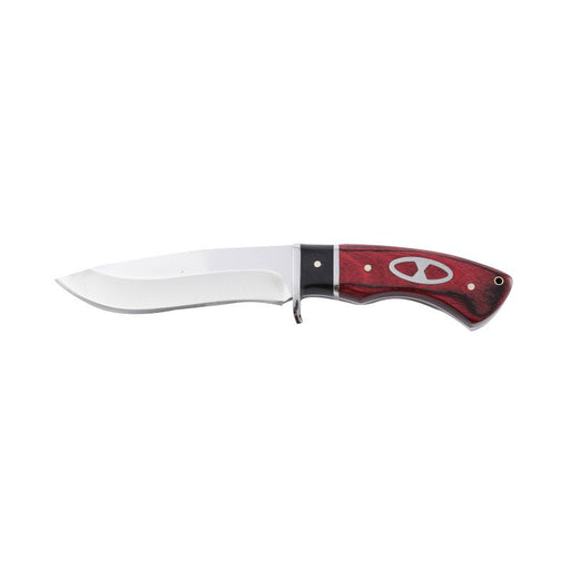 Xtreme | 9″ Hunting Knife – Fixed Blade with Decorative Wood Handle & Sheath (XTR-HKN077) Fixed Blade Knives Canadian Distributor
