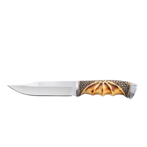Xtreme | 11.06″ Hunting Knife – Fixed Blade with Curved Wooden Handle & Sheath (XTR-HKN079) Fixed Blade Knives Canadian Distributor
