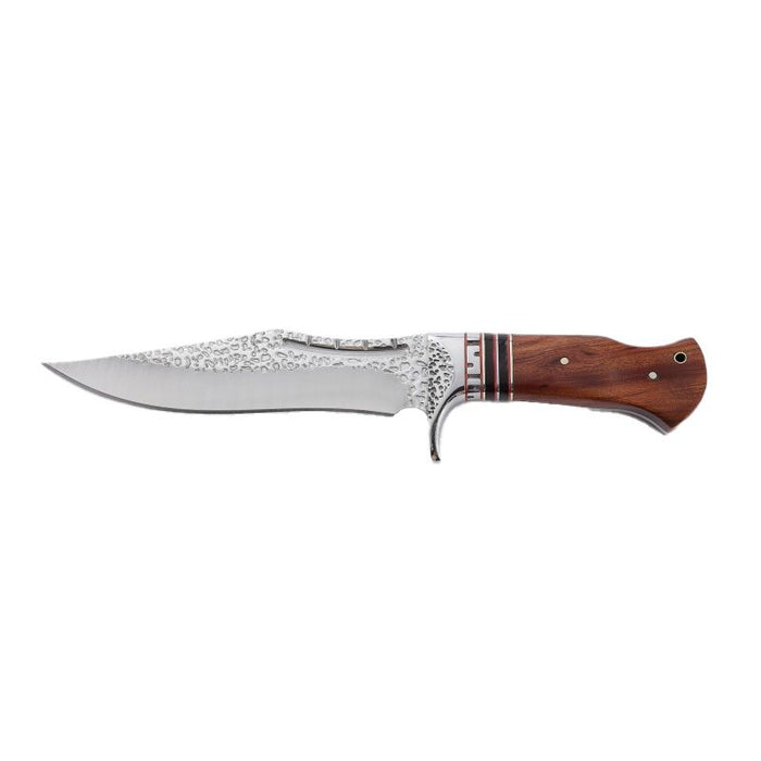 Xtreme | 12″ Hunting Knife – Fixed Blade with Wooden Handle & Sheath (XTR-HKN085) Fixed Blade Knife Canadian Distributor
