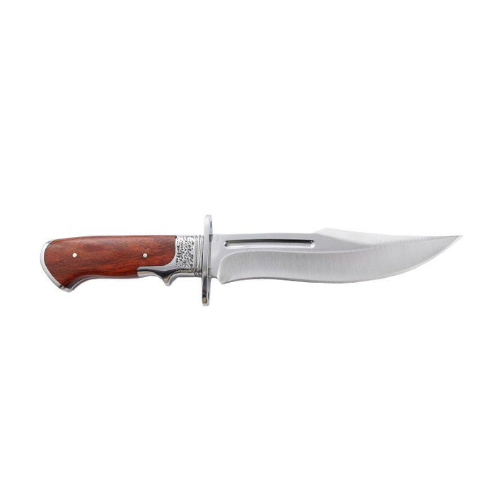 Xtreme | 11.81″ Hunting Knife – Fixed Clip Point Blade with Polished Wooden Handle & Sheath (XTR-HKN088) Fixed Blade Knife Canadian Distributor
