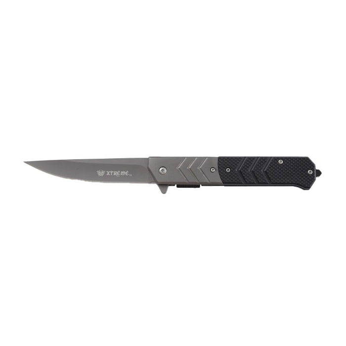 Xtreme | 9″ Pocket Knife – Folding Blade with G10 Handle, Glass Breaker & Liner Lock (XTR-HKN094) Folding Knife Canadian Distributor