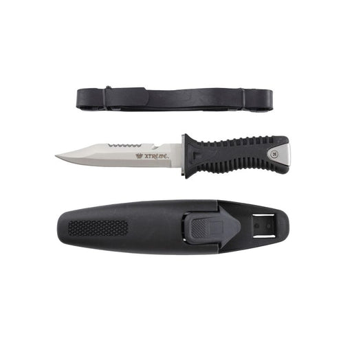 Xtreme | 10″ Hunting & Diving Knife – Fixed Serrated Blade with Hammerhead Handle (XTR-HKN114) Fixed Blade Knives Canadian Distributor