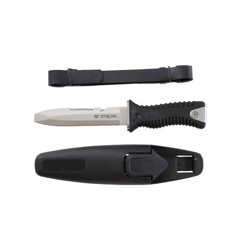 Xtreme | 10″ Hunting & Diving Knife – Fixed Serrated Blade with Hammerhead Handle (XTR-HKN115) Fixed Blade Knives Canadian Distributor