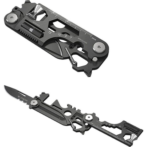 Xtreme | 7.75″ Multifunctional Survival Tool – Pocket Knife with Built-in Gadget Set (XTR-HKN118) Multi Tools & Accessories Canadian Distributor