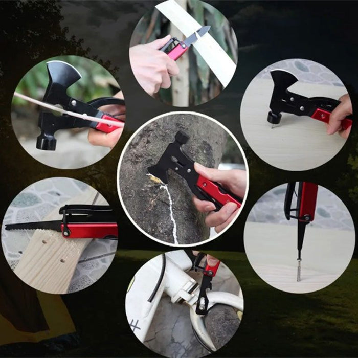 Xtreme | Ultimate Outdoor Survival Kit – Multifunctional Axe, Tools & First Aid Gear (XTR-HKN124) Multi Tool · Accessory Canadian Distributor