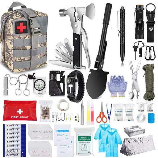 Xtreme | All-in-One Outdoor Survival Kit – Emergency Gear & First Aid Set (XTR-HKN125) Multi Tools & Accessories Canadian Distributor