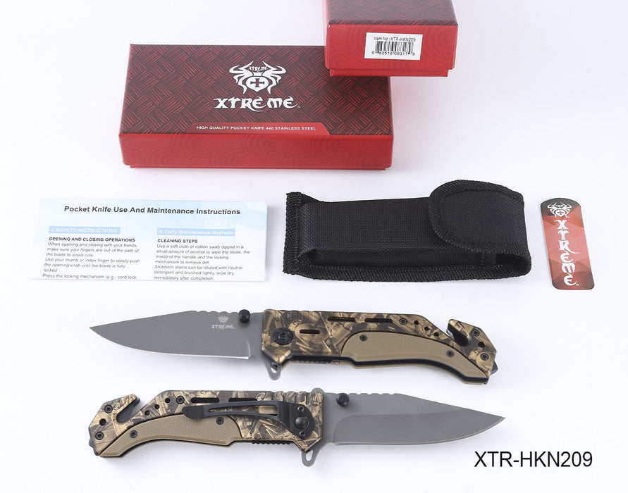 Xtreme | Pocket Knife (XTR-HKN209) Folding Knife Canadian Distributor