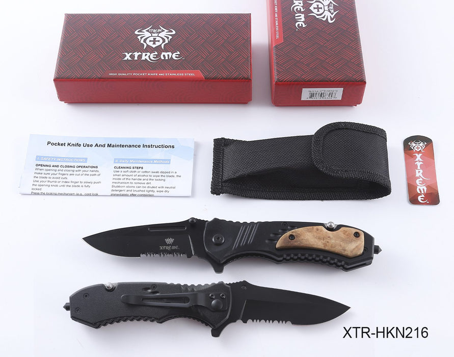 Xtreme | Pocket Knife (XTR-HKN216) Folding Knife Canadian Distributor