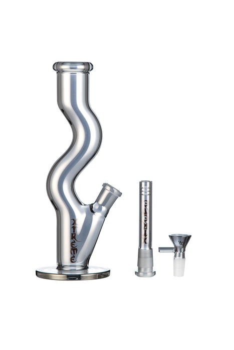 Xtreme | 10" Xtreme Wavebong [XTR-MY003] – Box of 12 Glass Bong Canadian Distributor