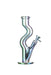 Xtreme | 10" Xtreme Wavebong [XTR-MY003] – Box of 12 Glass Bong Canadian Distributor