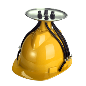 Helmet Smoking Device [YD3006] Gadget Canadian Distributor Yellow