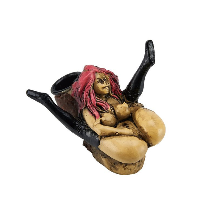 5" Smoking Pipe Girl 2 Design [YDS-005] Resin Pipe Canadian Distributor