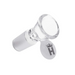 Hoss Glass | 14mm Cone Bowl with Coloured Tab [YX12C] Bowl · Popper Smoking Cat Distribution White