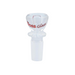 Hoss Glass | 14mm Full Colour Chunky Snapper Bowl [YX20C] Bowl · Popper Smoking Cat Distribution Clear